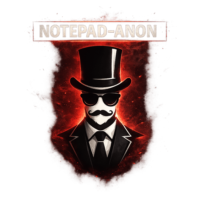 NOTEPAD-ANON mascot